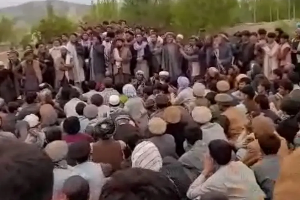 Widespread Anti-Taliban Protests Erupt in Argo District, Badakhshan