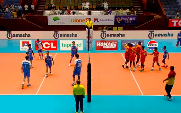 افغانستان ٠-٣ سریلانکا؛ شکستهای پیاپی ملیپوشان والیبال افغانستان در مسابقات مرکز آسیا