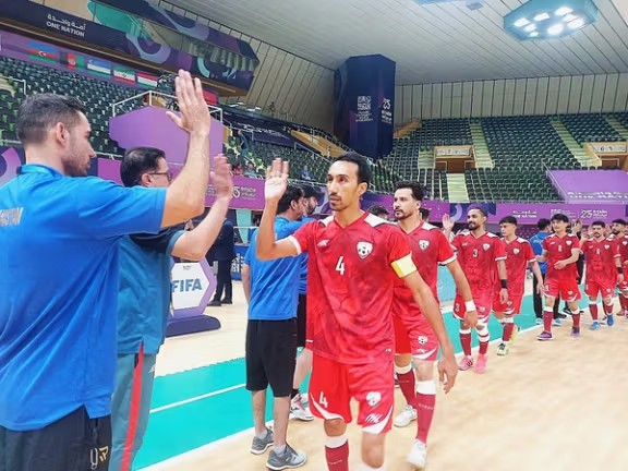 د افغانستان د فوټسال ملي لوبډله نن د ایران پر وړاندې لوبېږي