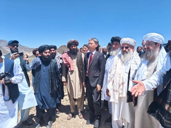 زيارة السفير الصيني لمناجم النحاس بولاية لوغر