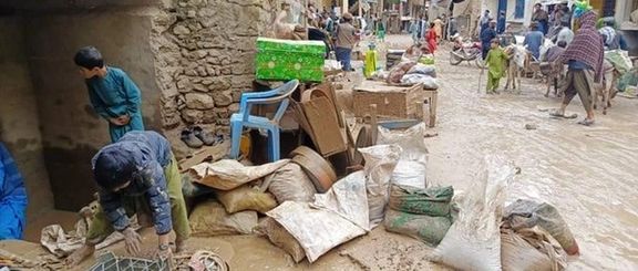 طالبان: در سیلابهای بادغیس و سمنگان دستکم ۹ نفر جان باختند