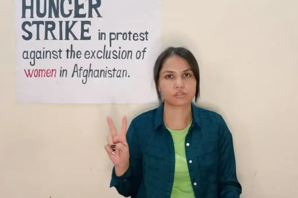 Afghan Rights Activist On Hunger Strike Hospitalised Due to Deteriorating Health Condition