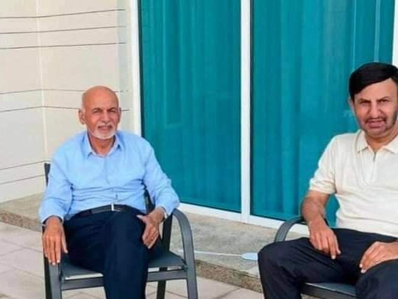 دومین دیدار حشمت غنی با اشرف غنی بعد از سقوط