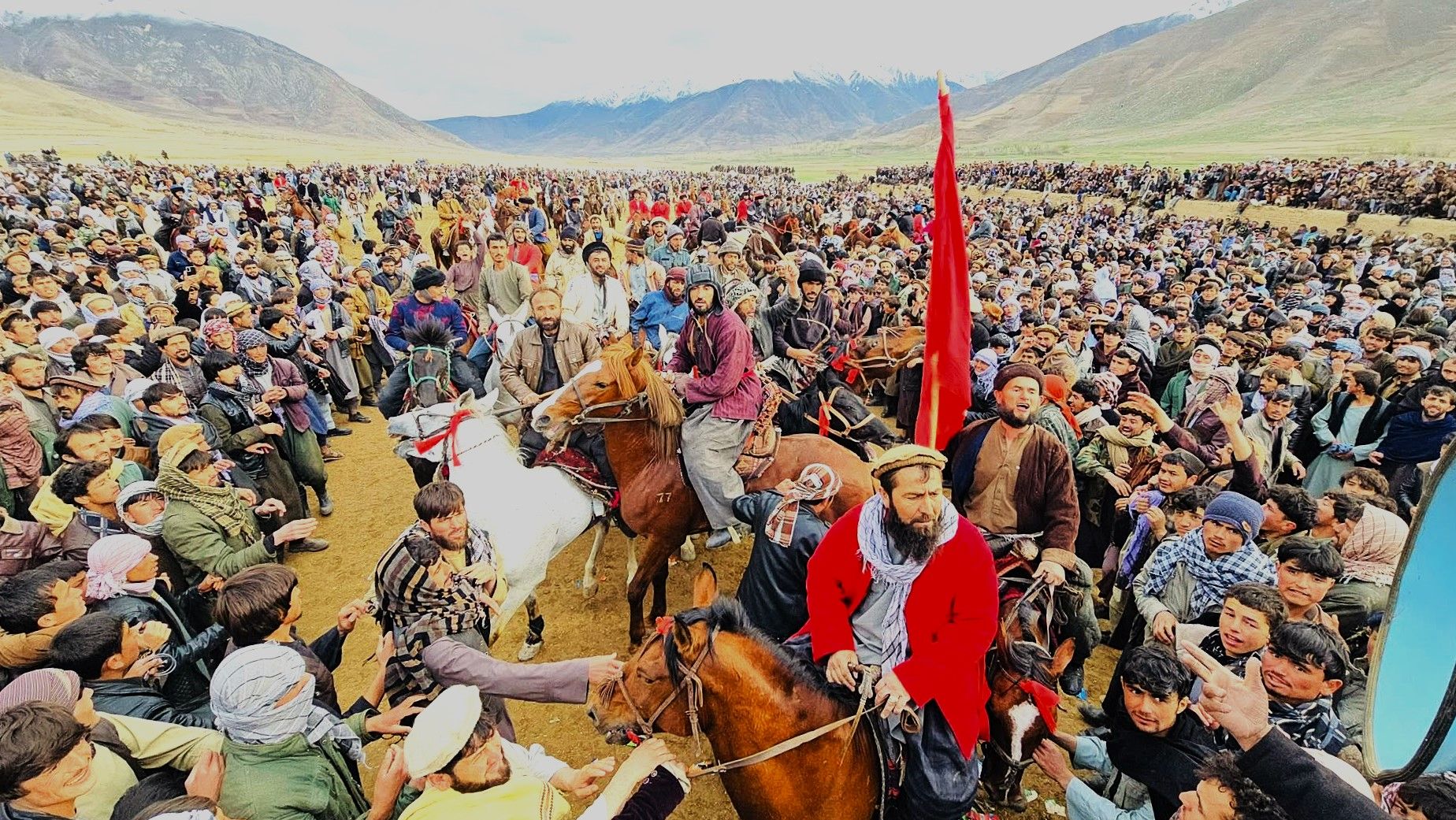 پایان رقابت‌های چهار روزه بزکشی در بدخشان با حضور یک‌صد چاپ‌انداز