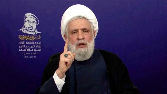 نائب الأمين العام لحزب الله في لبنان نعيم قاسم