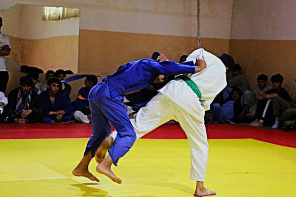 رقابتهای انتخابی جودو در کابل با حضور ۸۰ ورزشکار برگزار شد