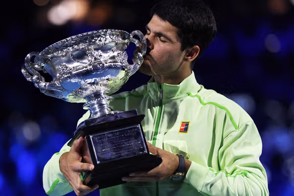 آلکاراس با شکست جوکوویچ تاریخسازی و هفتمین جام گرنداسلم خود را در ۲۲سالگی کسب کرد