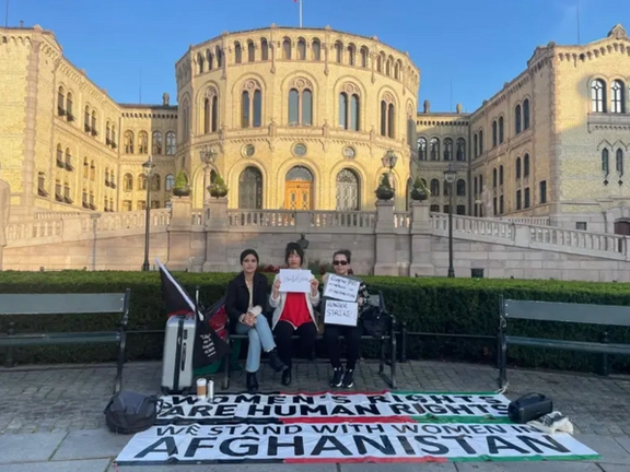 Afghan Women on Hunger Strike in Oslo Call For Recognition of Taliban’s Gender Apartheid