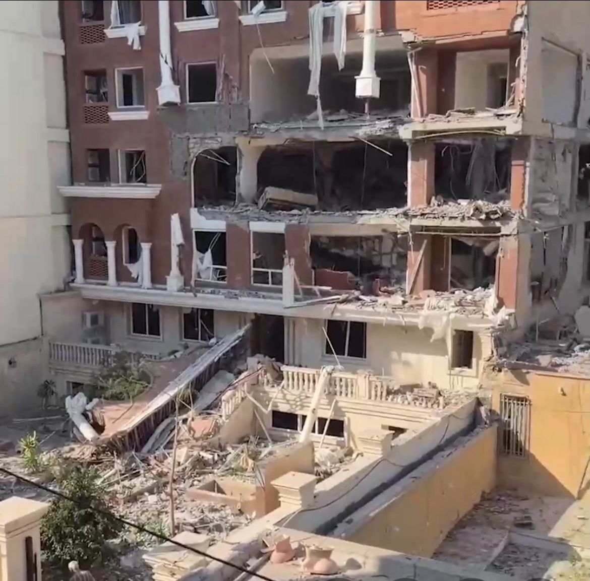 'انفجار مهیب' در بندرعباس ایران