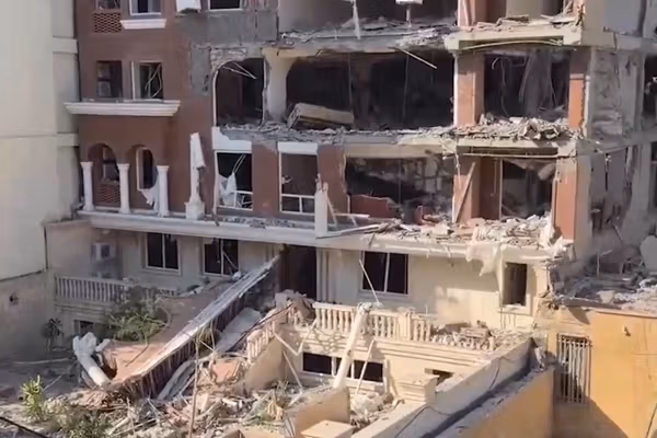 'انفجار مهیب' در بندرعباس ایران