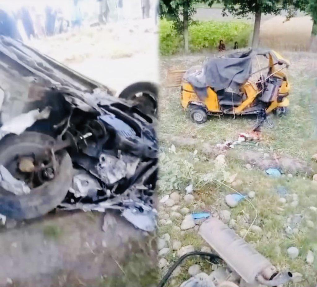 په لغمان کې د یوې ترافیکي پېښې له امله یو کس مړ او پنځه نور ټيپان شوي