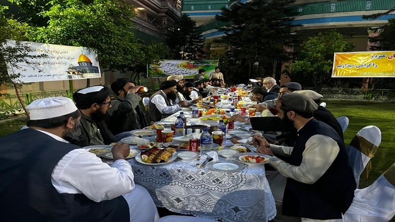  قنسولگری جمهوری اسلامی «به مناسبت روز قدس» برای طالبان ضیافت افطاری برگزار کرد