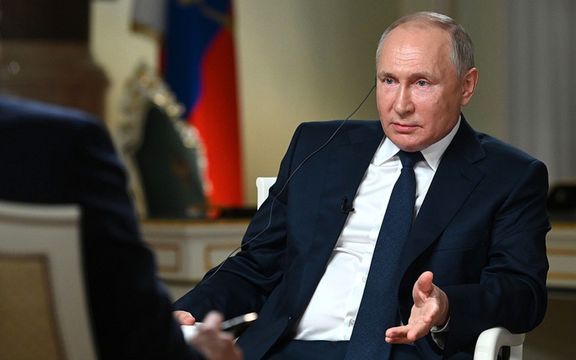 رئیسجمهور روسیه گفت که ضدحمله اوکراین 'به طور کامل شکست خورد'