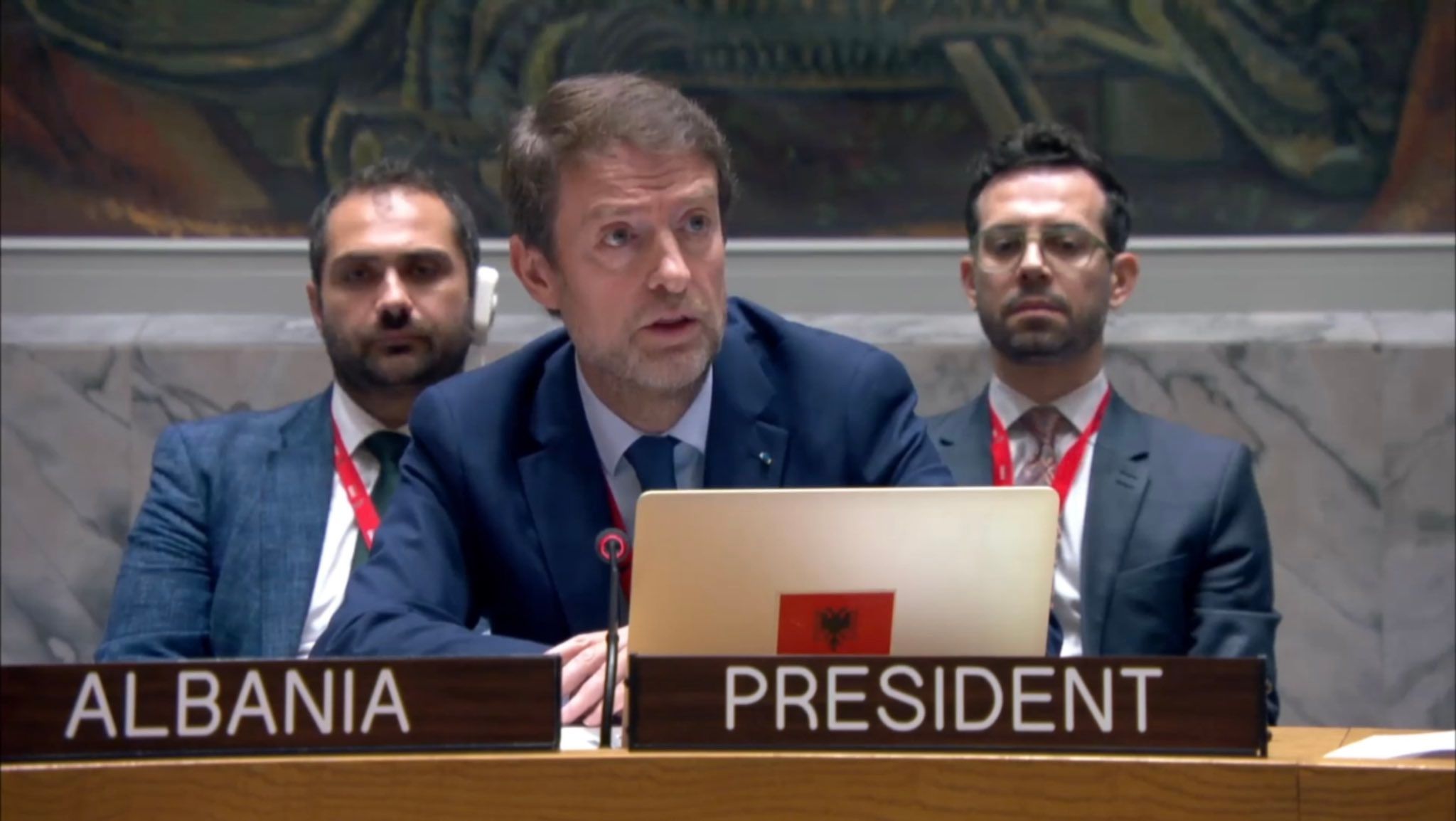 آلبانیا در ملل متحد:نگران کشتار و شکنجه کارمندان و نظامیان حکومت پیشین به دست طالبان هستیم