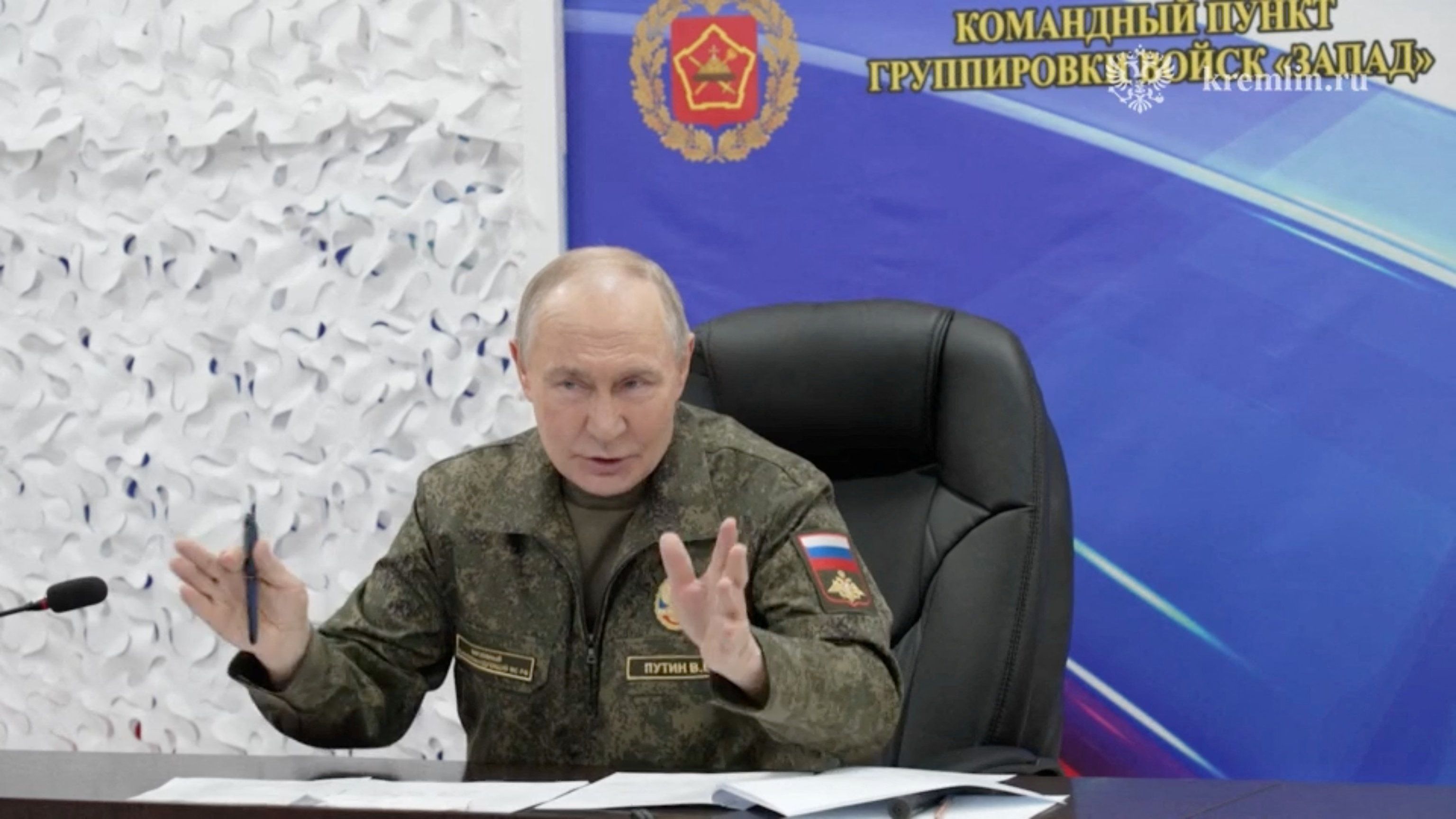 پوتین بر قصد روسیه برای تصرف تمام منطقه دونباس اوکراین تاکید کرد