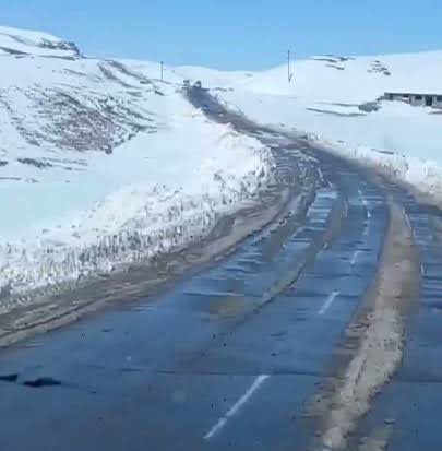 شاهراه هرات-تورغندی به دلیل برف‌باری سنگین بسته شد