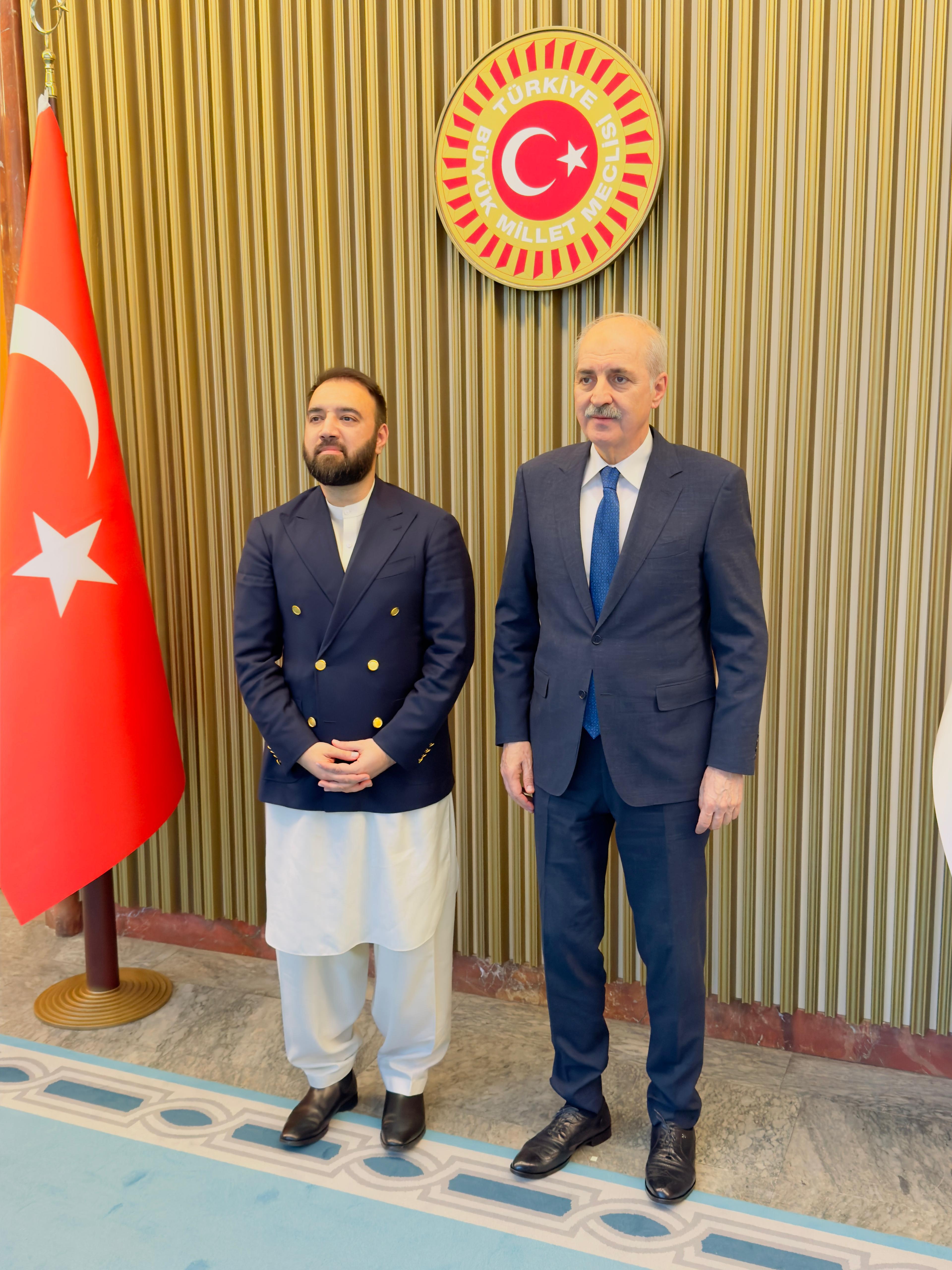 رئیس پارلمان ترکیه خواهان وحدت مردم افغانستان شد