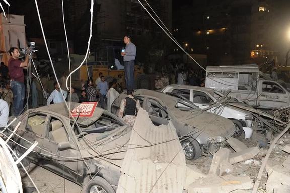 بلوچستان کې په یوې چاودنه کې څلور کسه وژل شوي او ۲۰ نور ټپیان دي