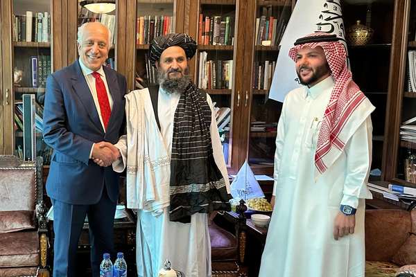Ex-US Envoy Khalilzad Attends Taliban Meet With Saudi Firm On Afghan Energy Projects