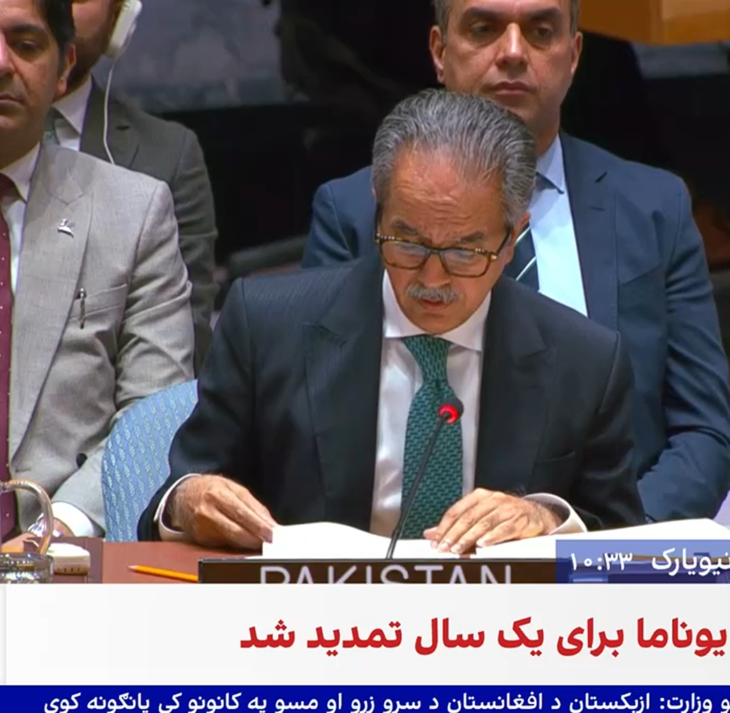 د پاکستان استازی: د طالبانو دننه ځینې عناصر له ترهګرو ډلو سره همکاري کوي
