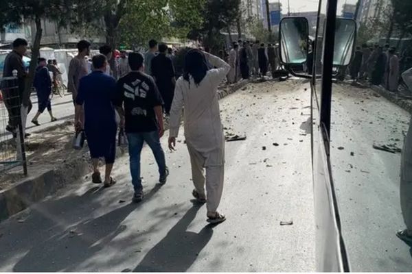 Explosion Targets Civilian Vehicle in Western Kabul