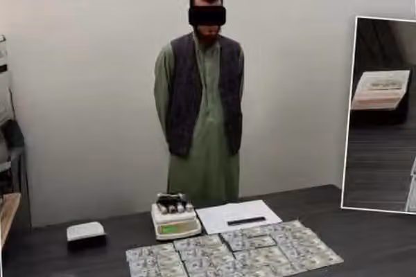 ازبکستان په ترمذ کې یو افغان د نشهيي توکو د قاچاق په تور نیولی
