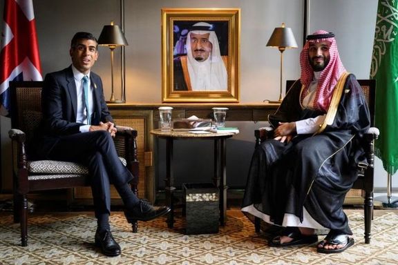 نخست وزیر بریتانیا برای بحث بر سر بحران غزه با ولیعهد عربستان دیدار کرد