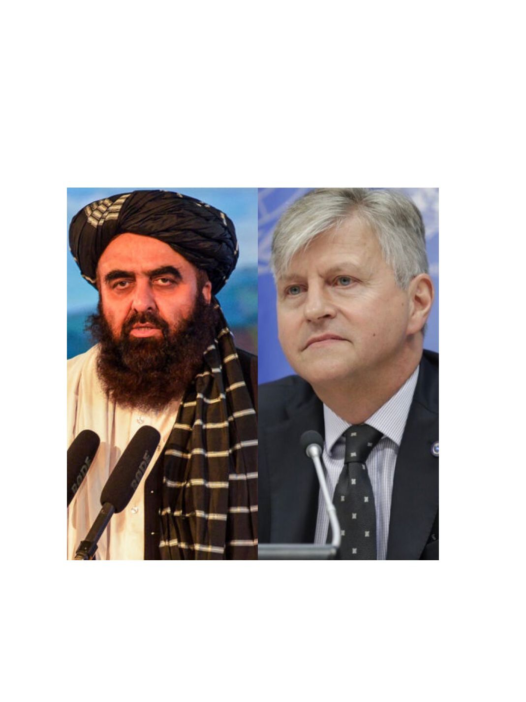 د ملګرو ملتونو د سرمنشي مرستیال په کابل کې د طالبانو د بهرنیو چارو له وزیر سره وکتل