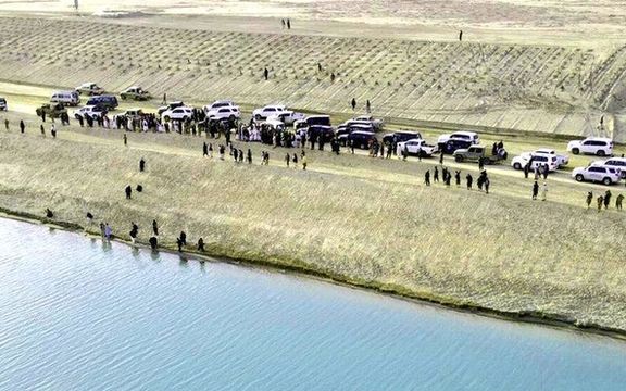 د شمالي ولایتونو د سفر لړۍ؛ د طالبانو مشر د قوشتېپې کانال او ریل پټلۍ پروژو ته ورغلی دی