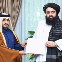 Qatar’s New Ambassador Presents Credentials To Taliban FM
