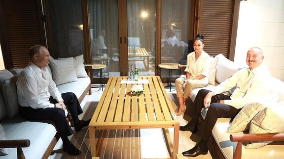 رئیسجمهور روسیه به آذربایجان سفر کرد