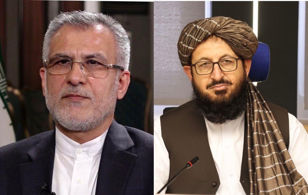 په تهران کې د طالبانو سفیر او ایراني چارواکي د سوداګریزو همکاریو په اړه غږیدلي 