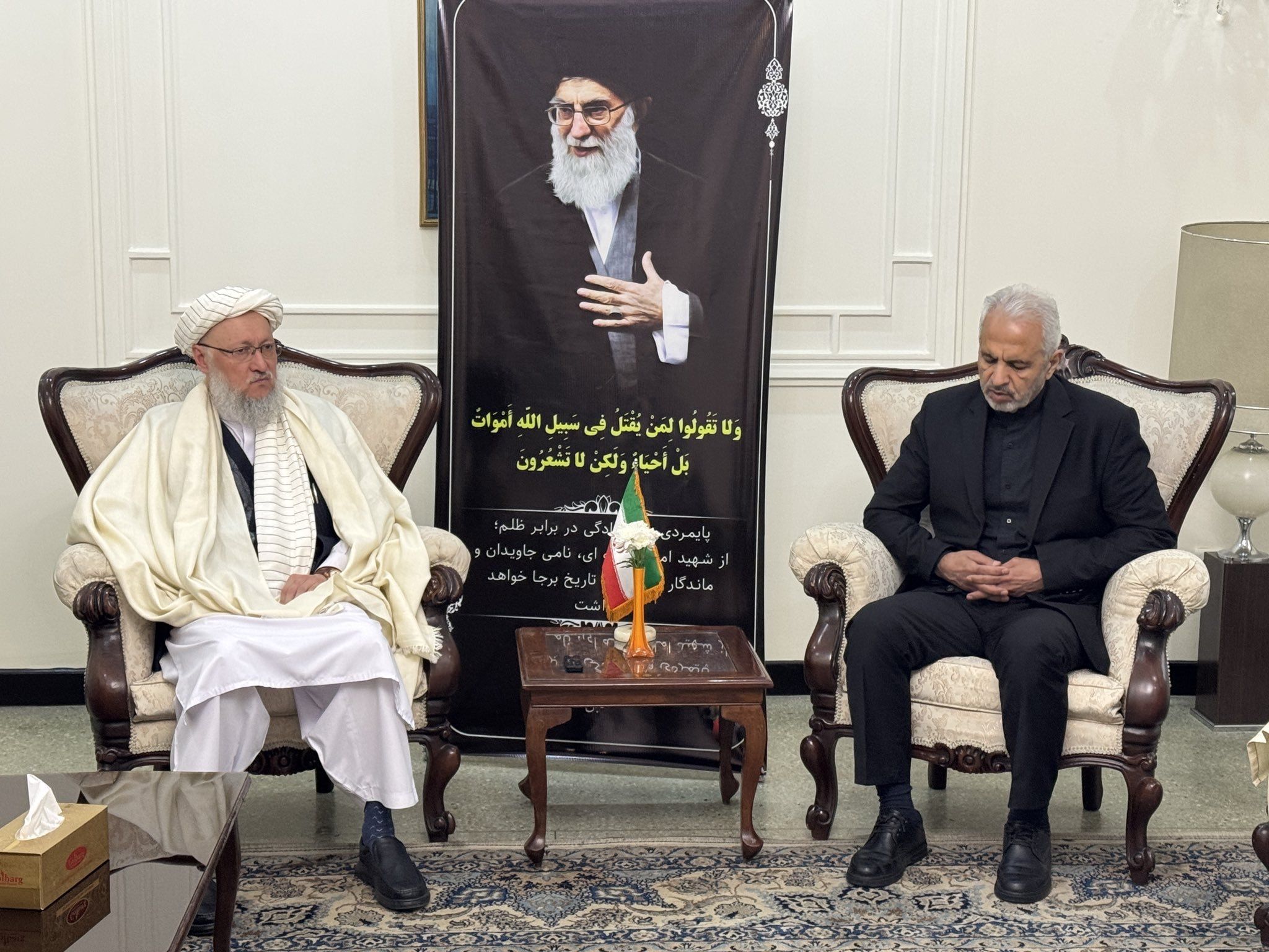 د طالبانو د ریاست الوزرا مرستیال پر ایران د بریدونو د درولو غوښتنه کړې 