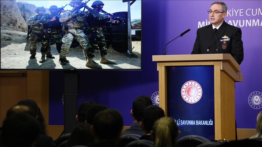 ترکیه اعلام کرد که نیروهای این کشور در سال ۲۰۲۴ بیش از سه هزار تروریست را کشته‌اند