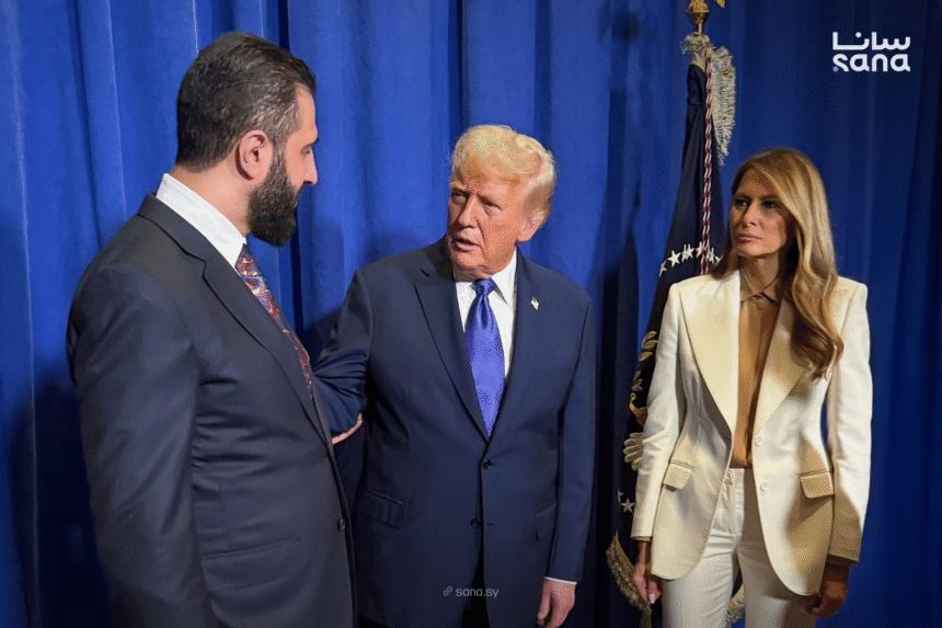 شرع و ترامپ در حاشیه مجمع عمومی سازمان ملل دیدار کردند