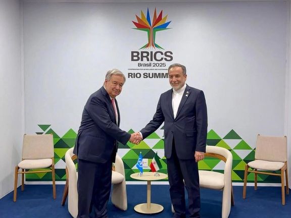 عباس عراقچي د برېکس غونډې په څنډه کې د ملګرو ملتونو له سرمنشي سره لیدلي دي