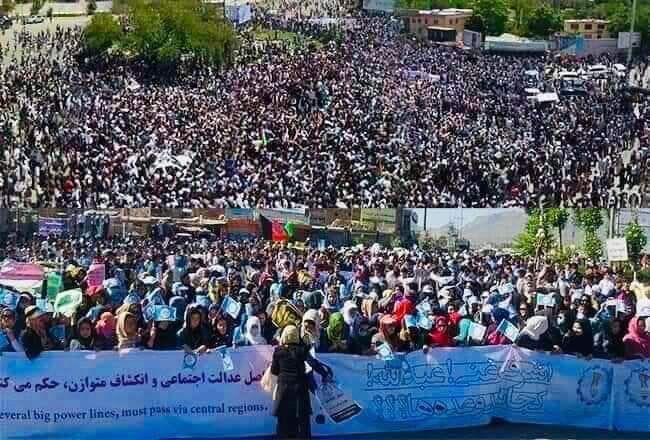 فعالان یاد قربانیان حمله خونین به جنبش روشنایی را گرامی داشتند