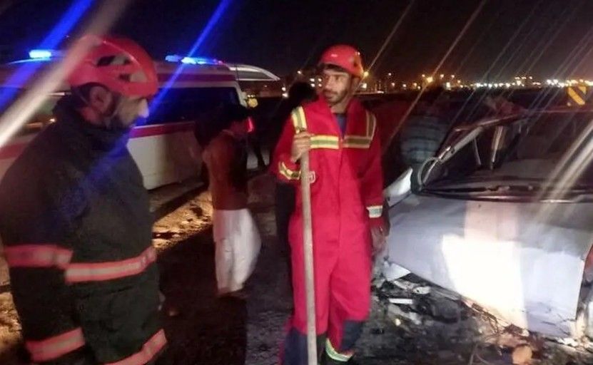 پنج افغان در یک رویداد ترافیکی در ایران جان باختند