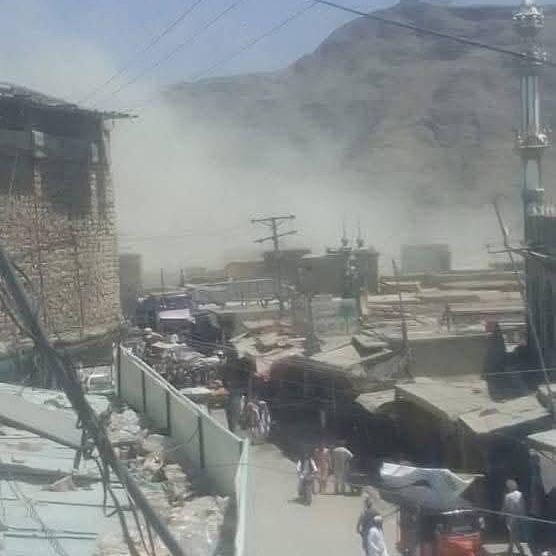 د سوېلي وزیرستان د واڼه بازار په چاودنه کې ۷ کسان وژل شوي او ۱۶ نور ټپیان دي