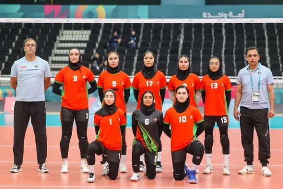 د افغانستان د ښځینه‌و والیبال ملي لوبډلې د ترکیې پر وړاندې ماتې وخوړه