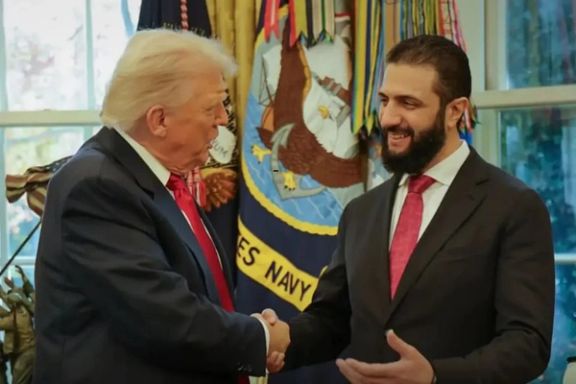 به دور از چشم رسانهها، الشرع برای دیدار با ترامپ به کاخ سفید رفت