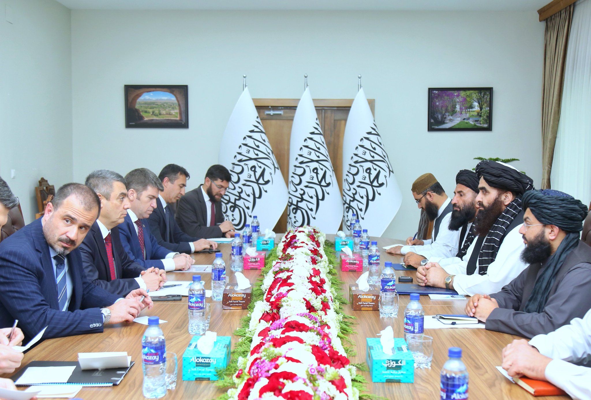 وزیر خارجه طالبان با هیئت ترکی در مورد «مهاجرت غیرمنظم» افغان‌ها گفت‌وگو کرد