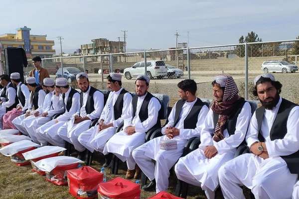 په لوګر کې د ۶۵ جوړو د ډلهییز واده مراسم ترسره شول