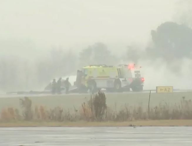 په شمالي کارولینا کې د یوې سوداګریزې الوتکې د لوېدو له امله ۷ کسان مړه شوي