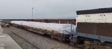 طالبان می‌گوید انتقال کالای افغانستان و ایران از طریق خط‌آهن افرایش یافته است