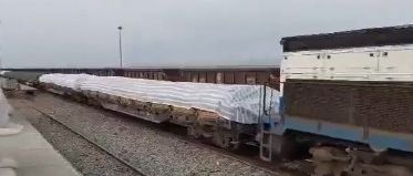 طالبان میگوید انتقال کالای افغانستان و ایران از طریق خطآهن افرایش یافته است