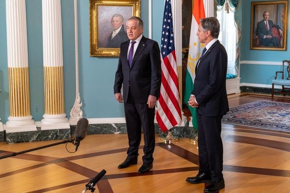 مهرالدین در دیدار با بلینکن؛ موضوع مهم برای تاجیکستان، امنیت منطقه و مسایل افغانستان است