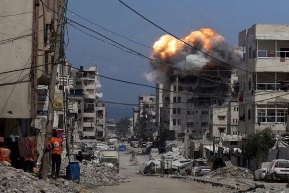 اسرائيل پس از اعلام طرح اشغال، بمباران غزه را آغاز کرد