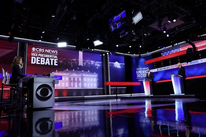 این مناظره به میزبانی سی‌بی‌اس در شهر نیویارک برگزار شد