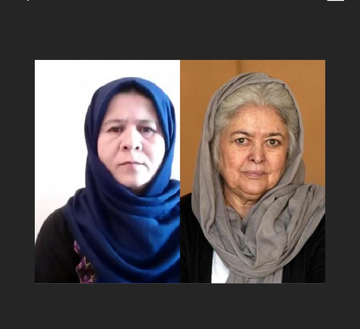 خبرنگار افغانستان اینترنشنال از محل نشست: محبوبه سراج و شاه‌گل رضایی به دوحه دعوت شده‌اند